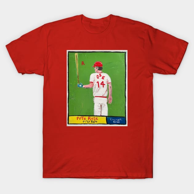 Pete Rose T-Shirt by ElSantosWorld